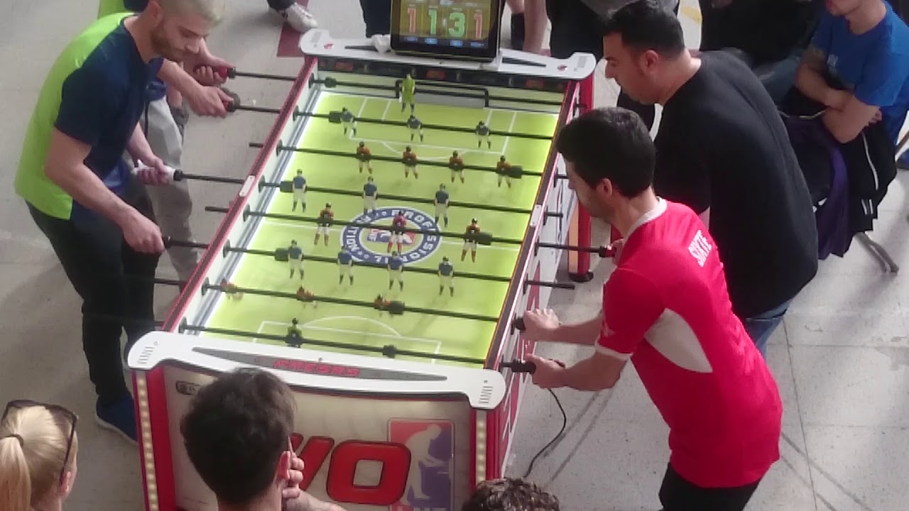 Campeonato de Catalunya de futbolín. Parado EVO. Cuartos de final. Rafa Dani Vs Oscar Sixte.