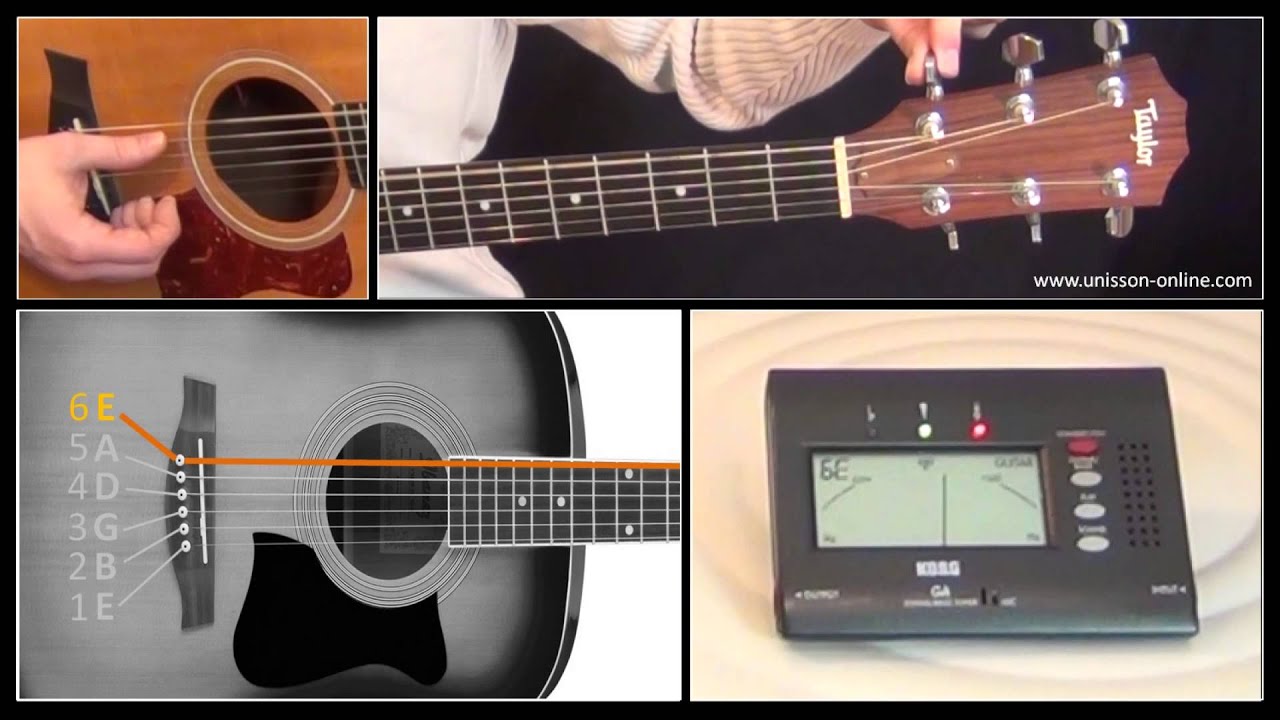 Comment accorder sa guitare - Cours d&eacute;butant