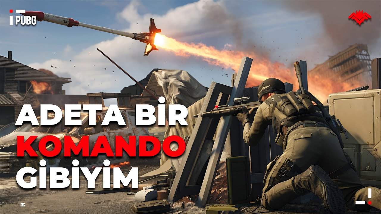 ADETA BİR KOMANDO GİBİYİM! [PUBG]