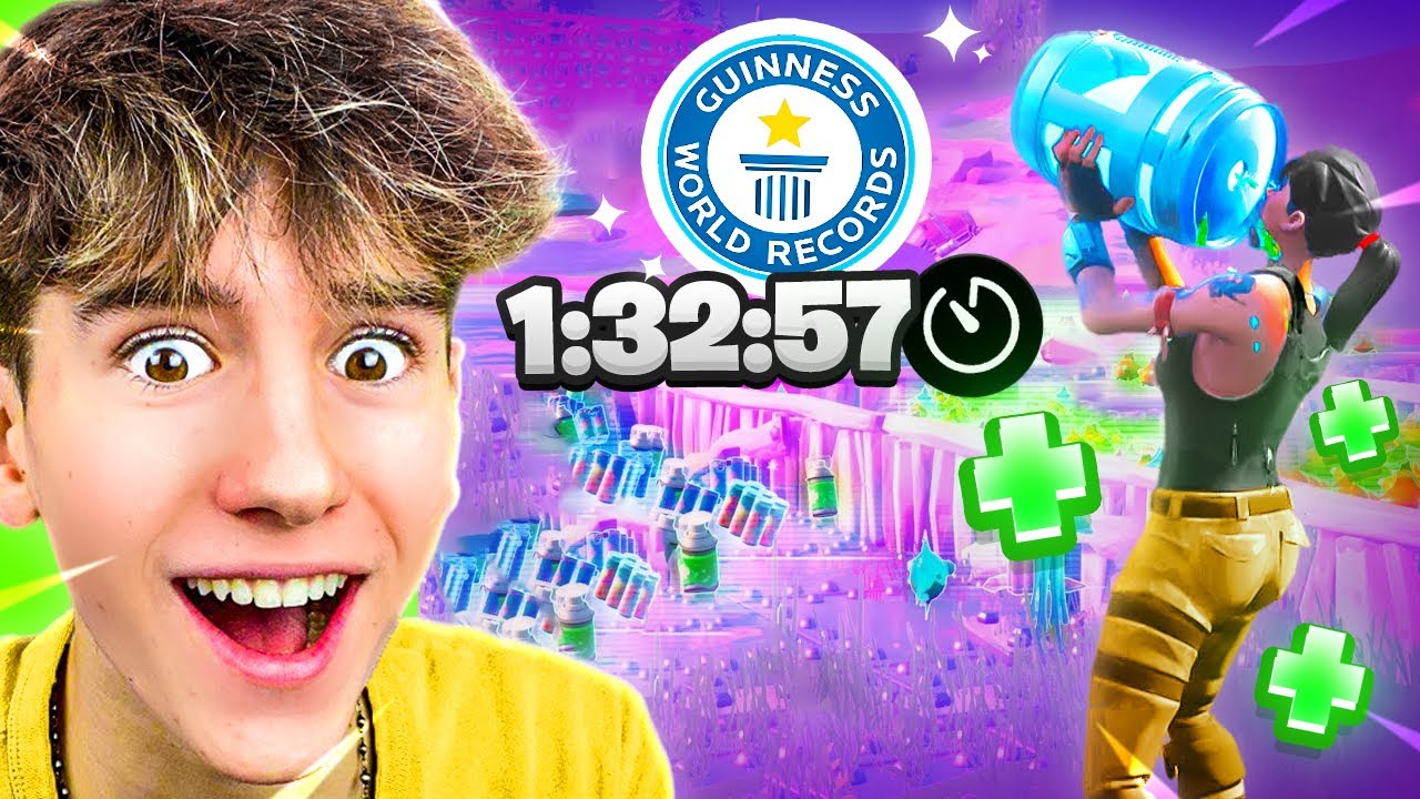 Battiamo i WORLD RECORDS più ASSURDI di SEMPRE! Fortnite EXPERIMENTS 2.0