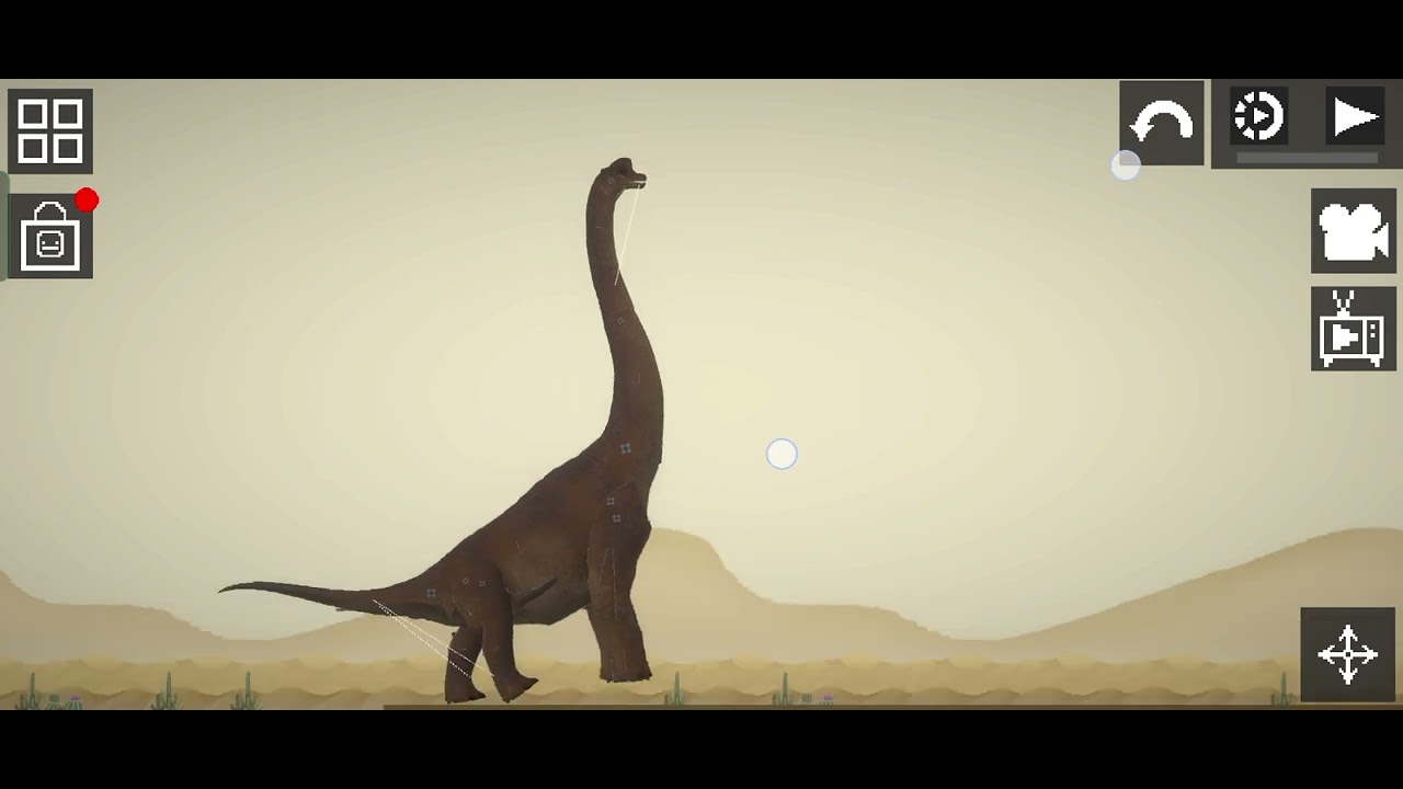Jurassic Park Brachiosaurus Melon Playground Mod