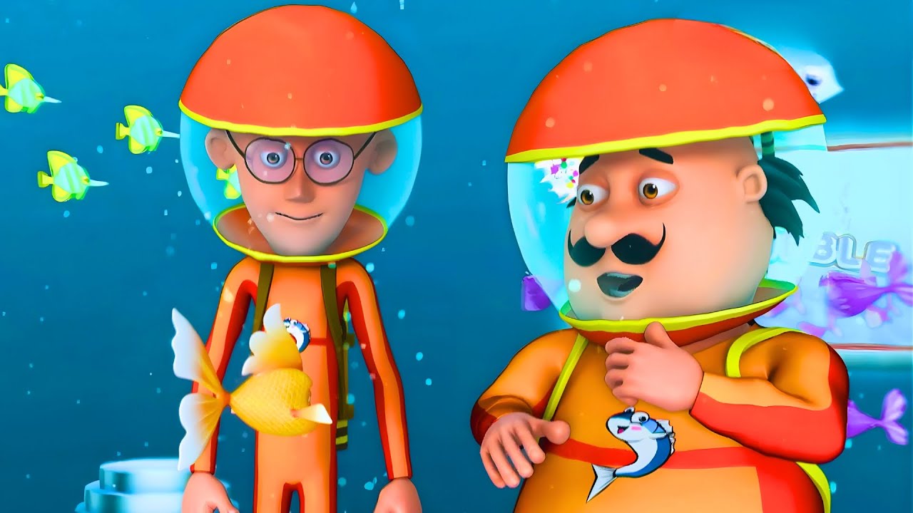 ​ಒಂದು ಆಘಾತಕಾರಿ ಸಮುದ್ರ ಲೋಕವನ್ನು ತಲುಪುವ‌ Motu Patlu | Motu Patlu in Octupus World