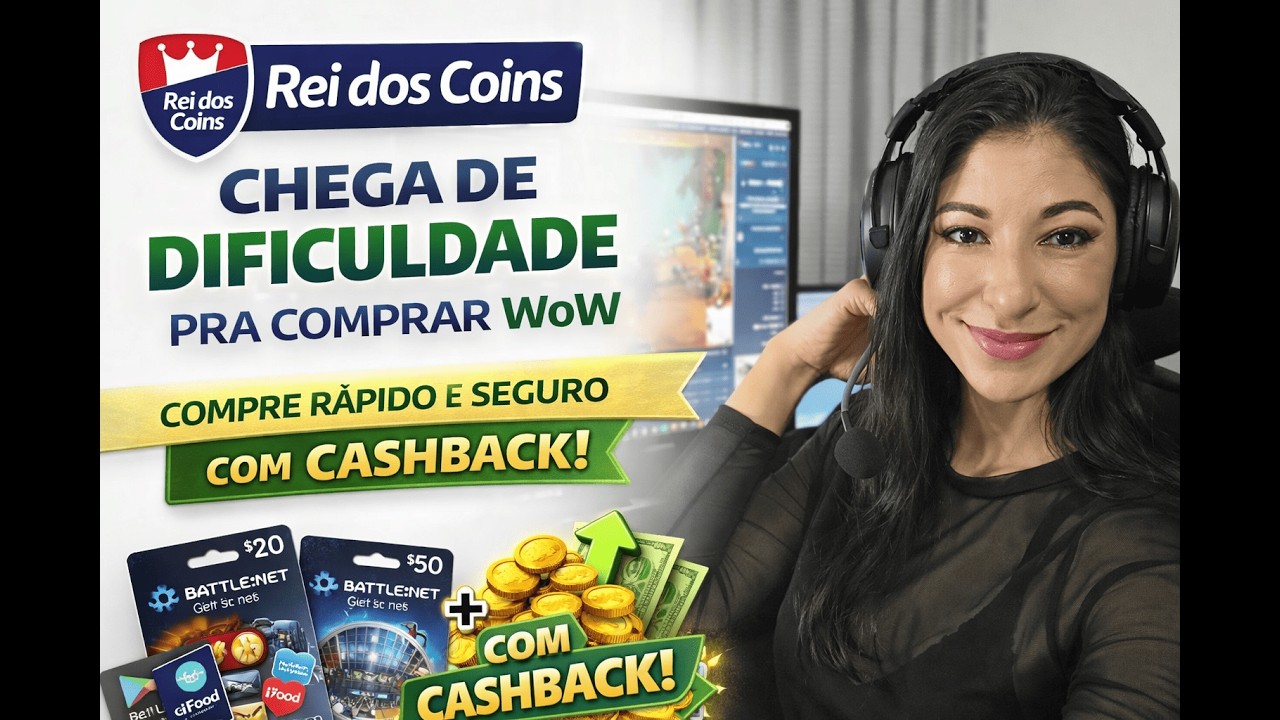 CHEGA DE DIFICULDADE PRA COMPRAR O WOW- COMO COMPRAR DE FORMA RÁPIDA E SEGURA COM CASHBACK