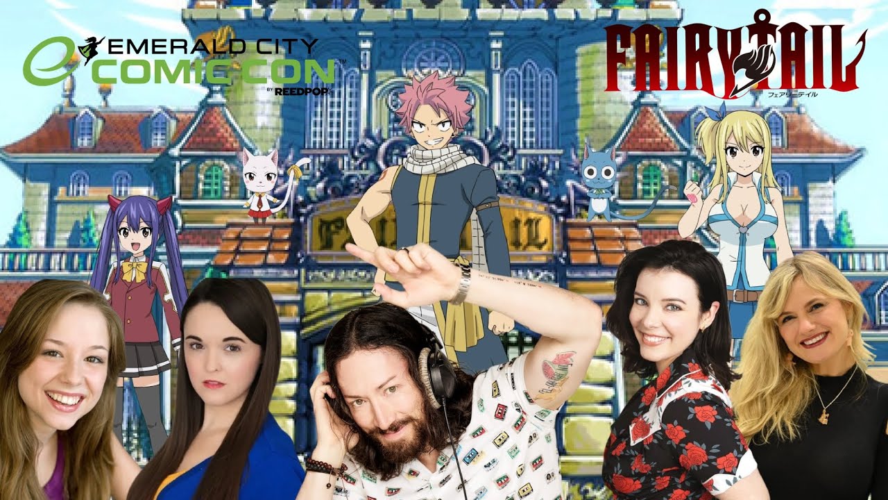 Fairy Tail Panel (Emerald City Comic Con 2025) with Captions