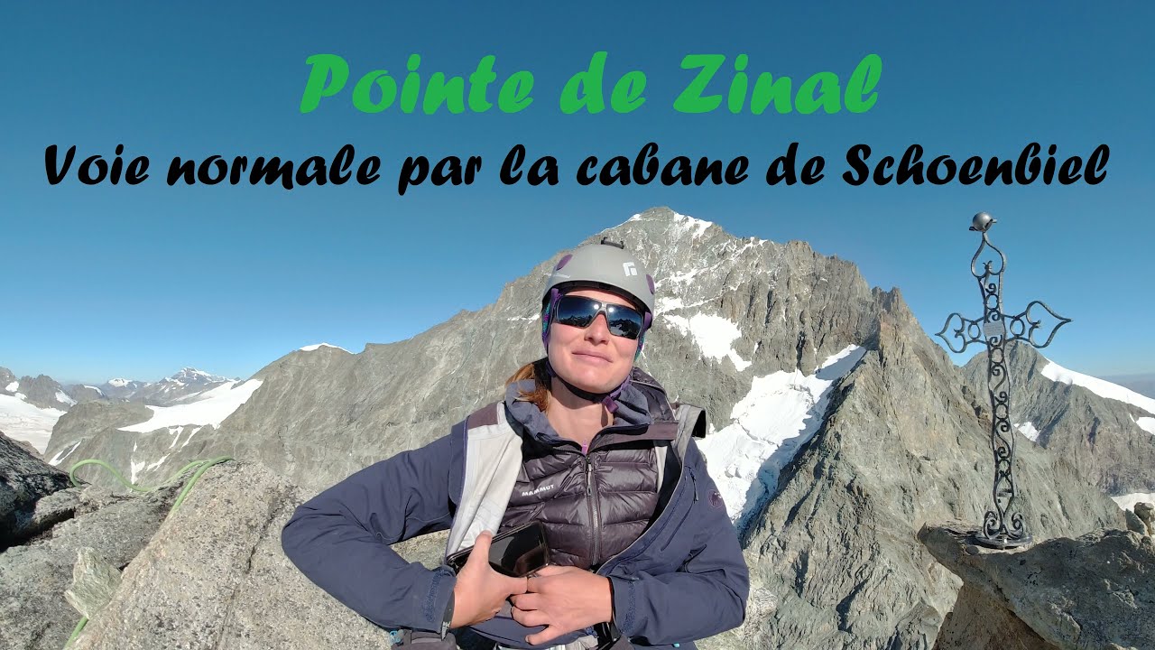 Pointe de Zinal - Voie normale par la cabane de Schoenbiel