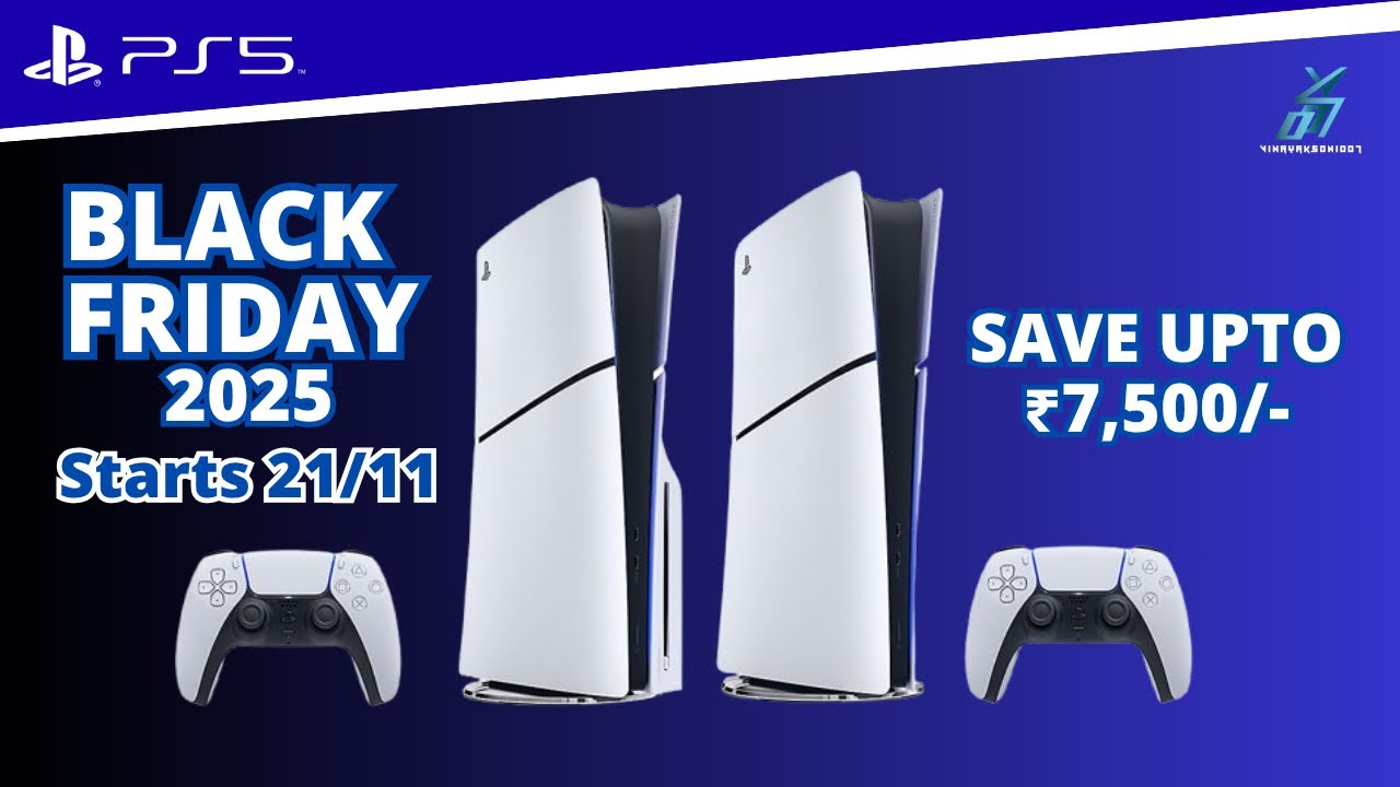 Black Friday 2025 Sale at PlayStation Starts 21st November onwards! 