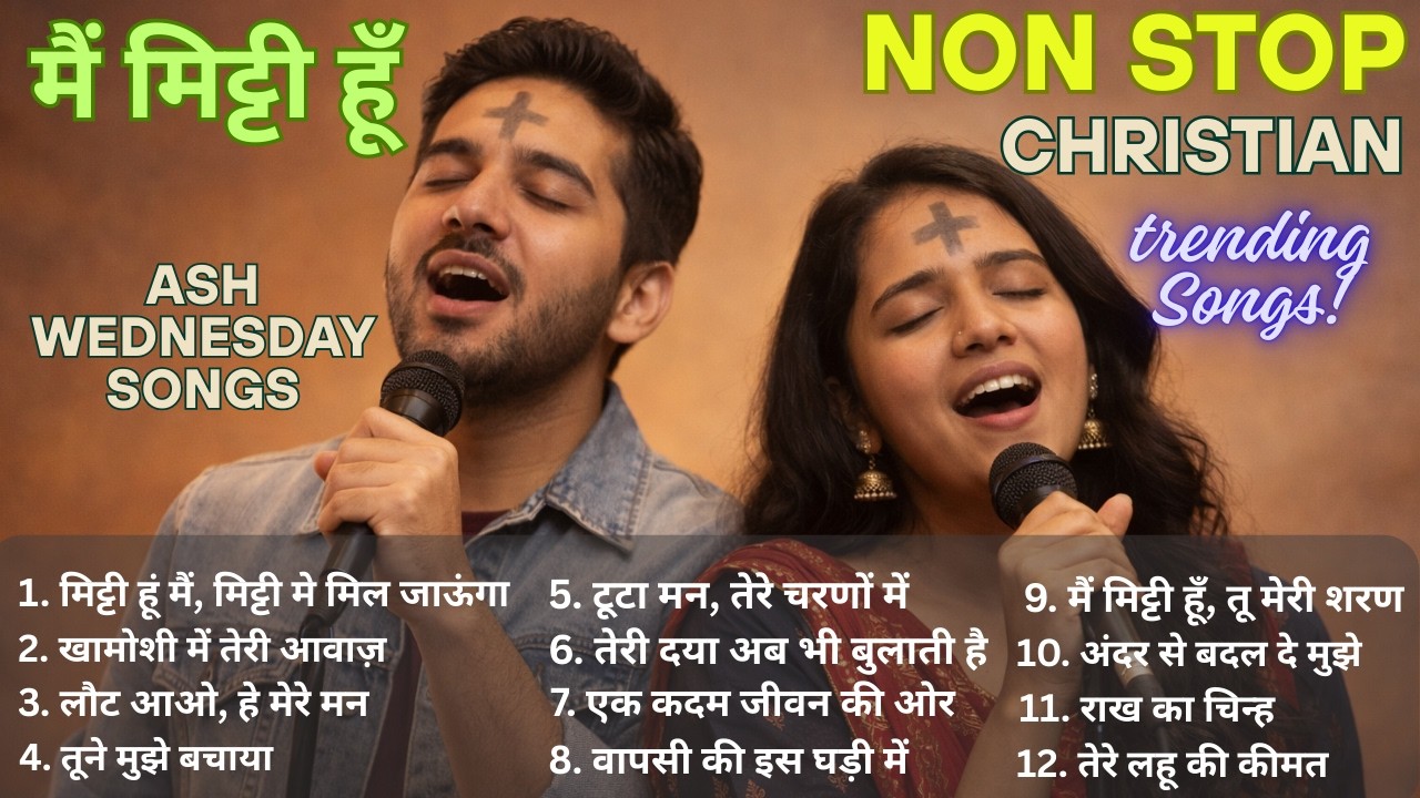 मैं मिट्टी हूँ - Heart Touching Ash Wednesday Songs | Non Stop Christian Hits | Worship Songs #jesus