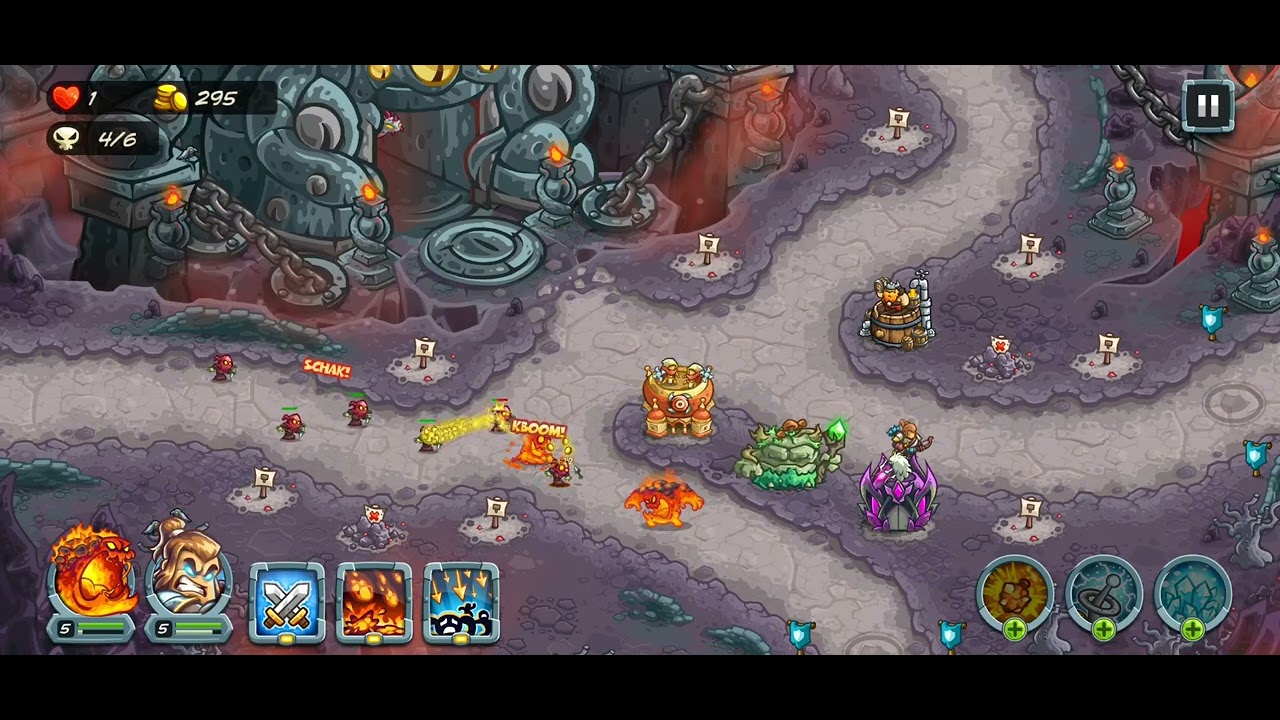 Kingdom Rush Alliance 7. Героическое испытание «Мрачной долины»