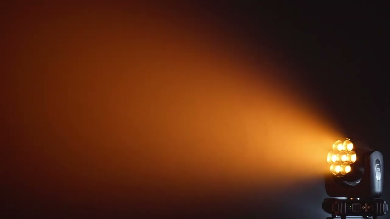 7PCS * 40W LED Dyed Beam Moving Head Light Stage Light DJ Light