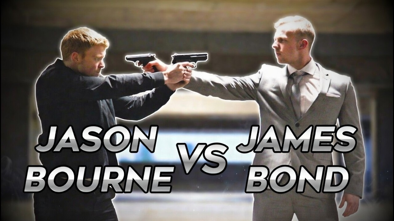 JASON BOURNE vs JAMES BOND | Action/Fight Scene