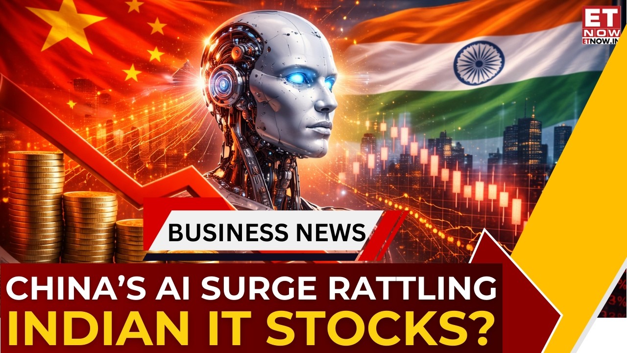 Is China’s AI Boom Shaking Indian IT Stocks? | Indian IT Sell-Off Explained | Business News | ET Now