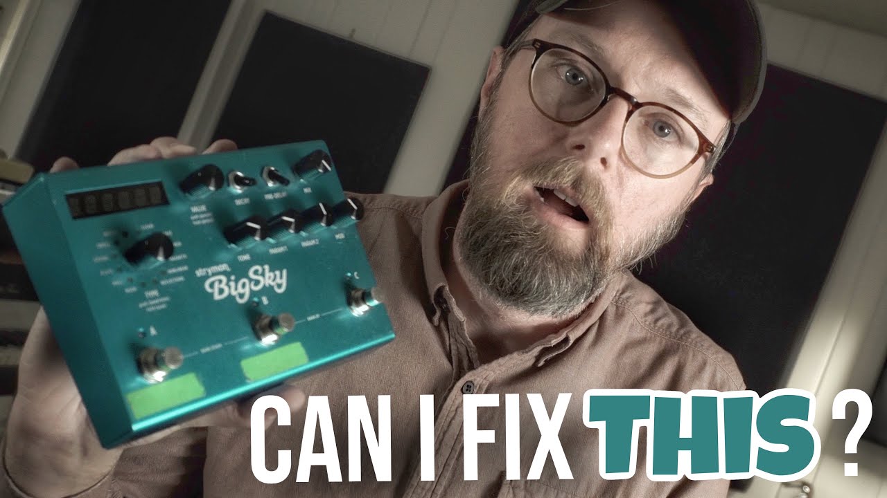 Fixing (and Breaking) my Strymon BigSky - Pots and Switches