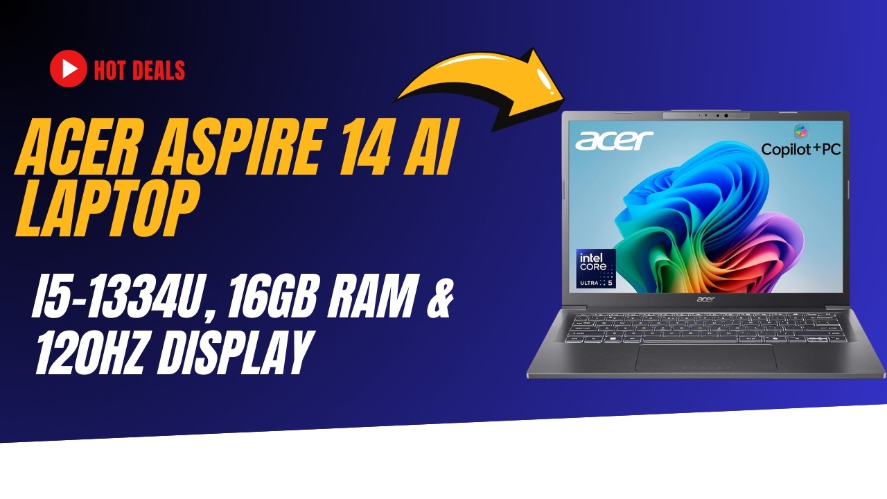 Acer Aspire 14 AI Copilot+ PC Review – Powerful AI Laptop with Intel Core Ultra