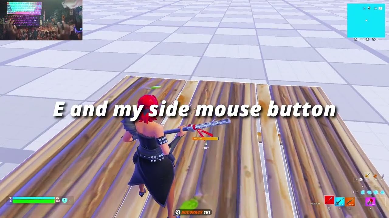 (Клавиатура + Мышь) Учебное пособие по двойной привязке клавиш редактирования!!!