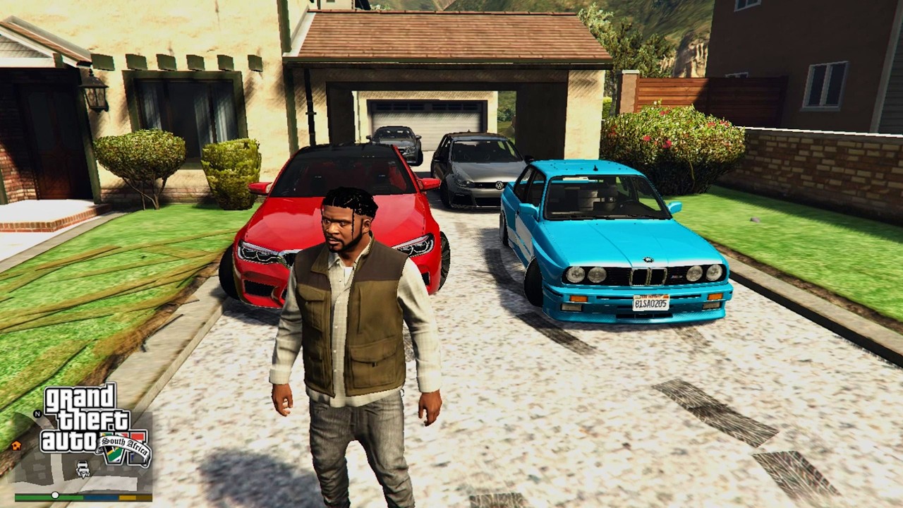 GTA MZANSI HOODRICH GANGSTER IN MZANSI | BMW M5 | BANK HEIST
