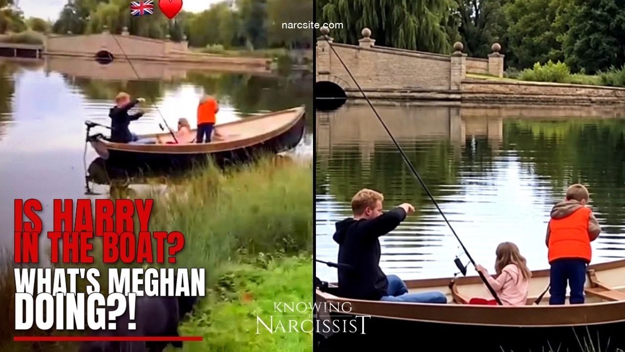 Гарри в лодке? Что делает Меган?