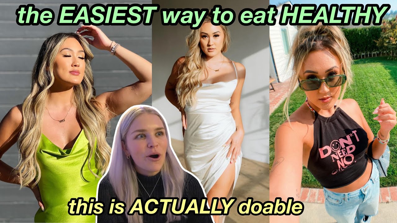 EATING LIKE LAURDIY FOR A DAY *the EASIEST hacks to a healthy lifestyle + QUICK MEALS + dessert WOO