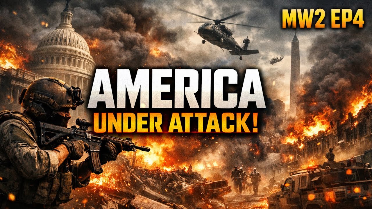 MW2 Campaign Ep4 – America Under Attack! (Missions 11–14)