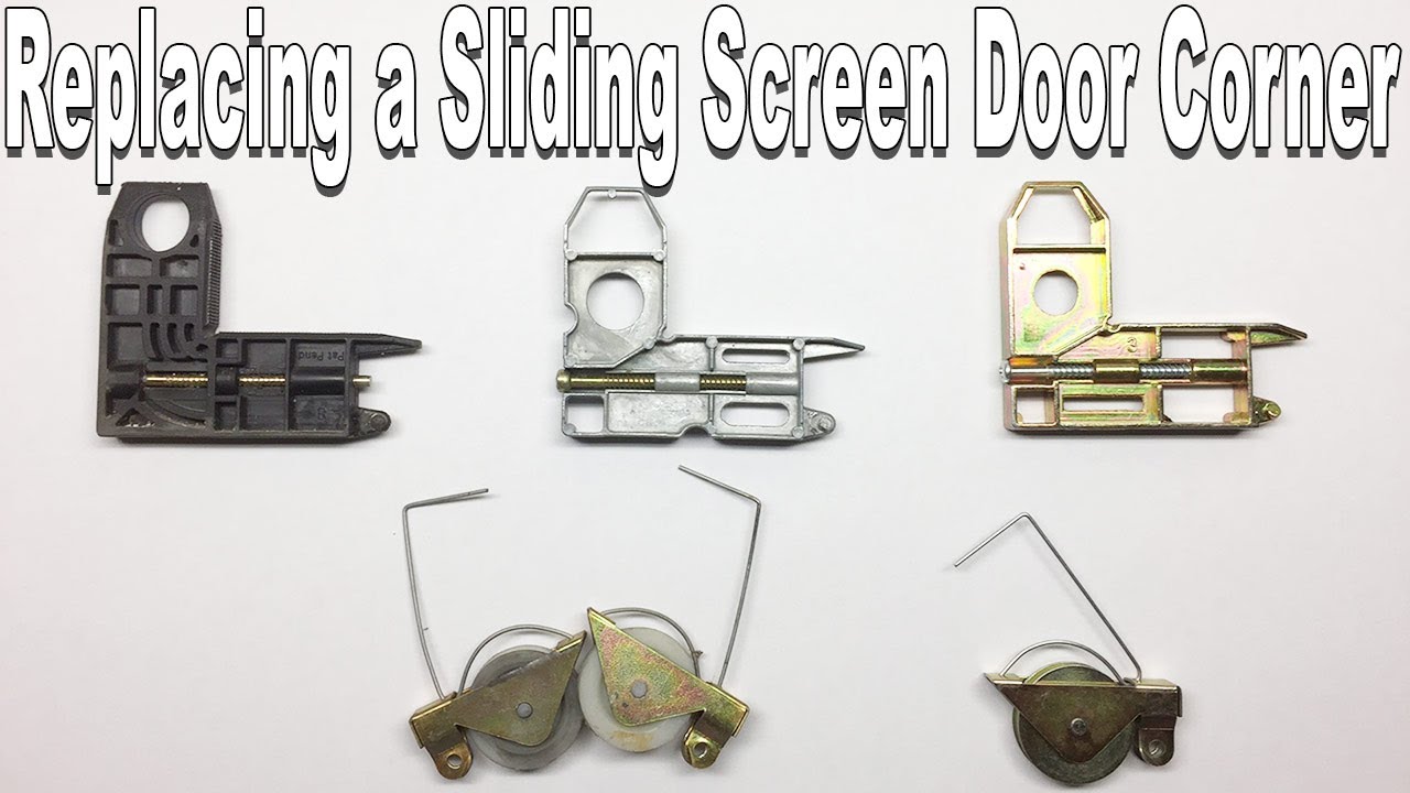 Installing Prime-Line's B-569 Sliding Screen Door Corners