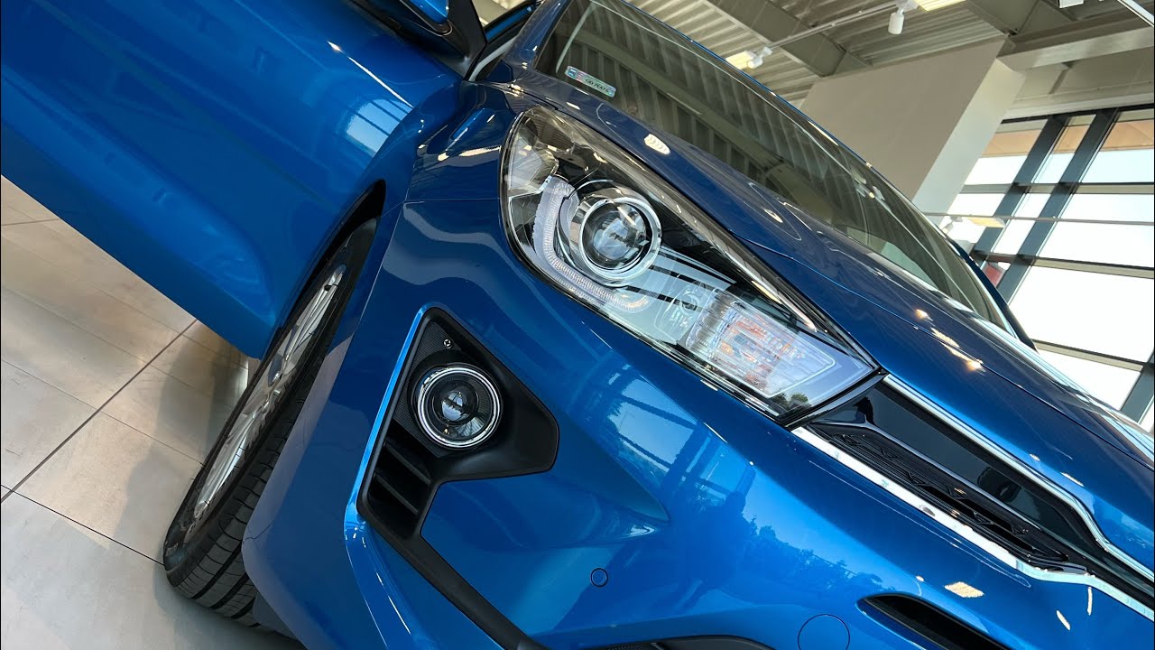 Kia Rio [1.2 84KM 5MT] wersja L z pakietem AEB | kolor Sporty Blue | Kia Interbis Gdańsk | 4K