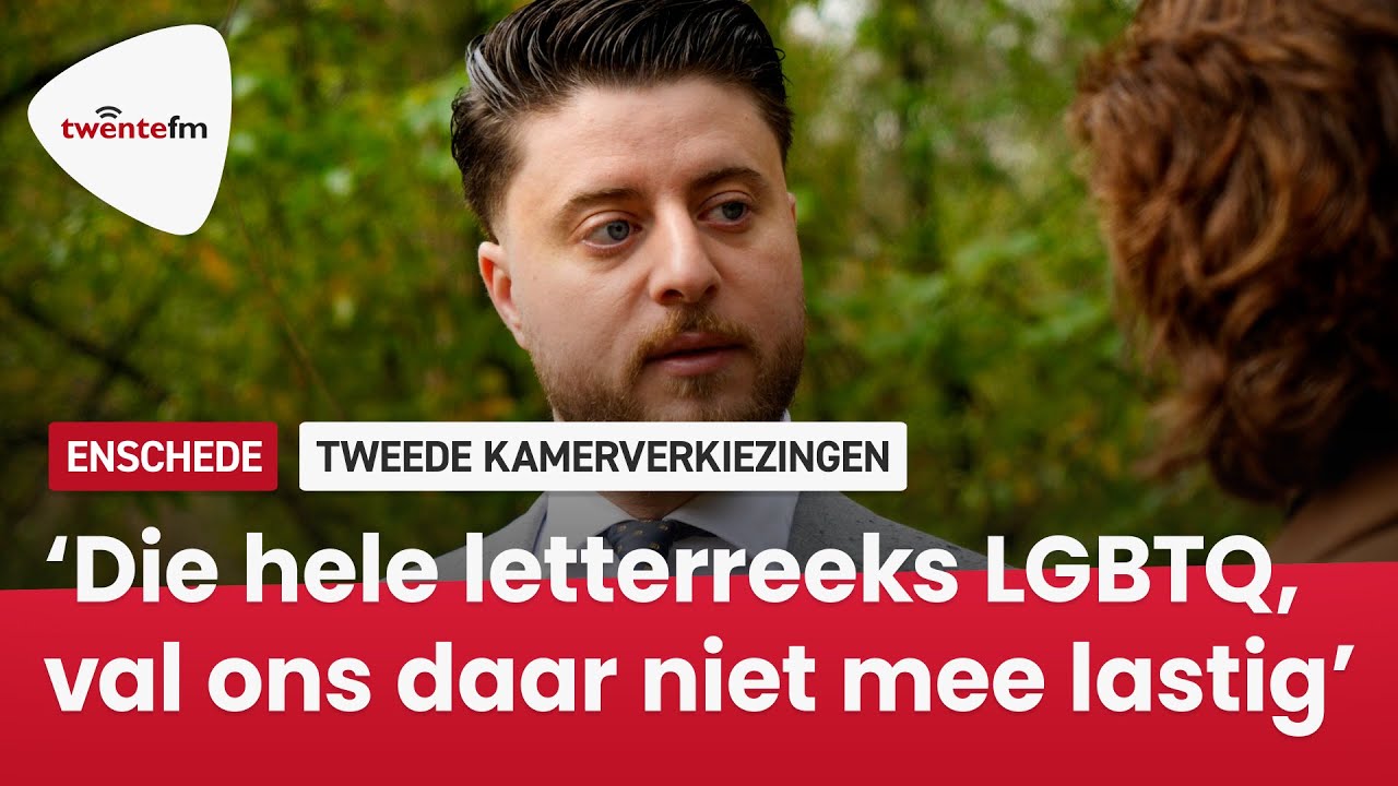 Andreas Bakir van FVD | Twentse politici op weg naar het Binnenhof - Twente FM
