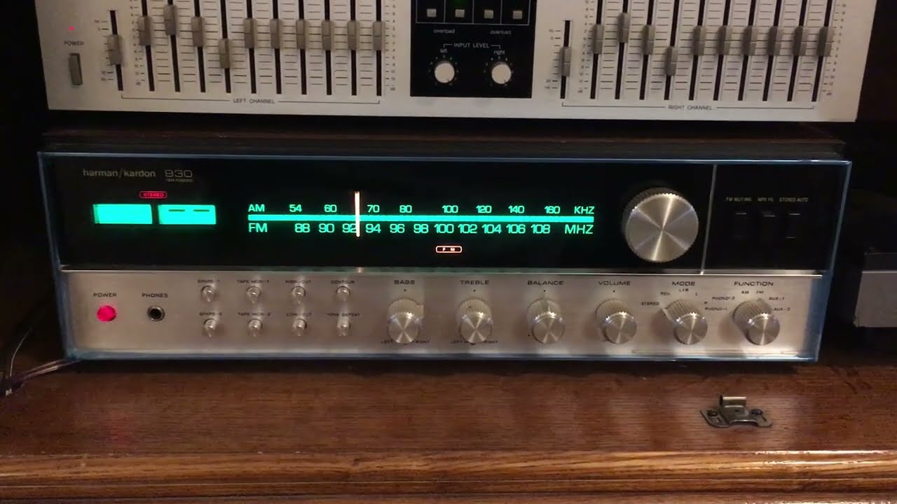 Harman Kardon 930 Twin Power Receiver Pt 1!!!