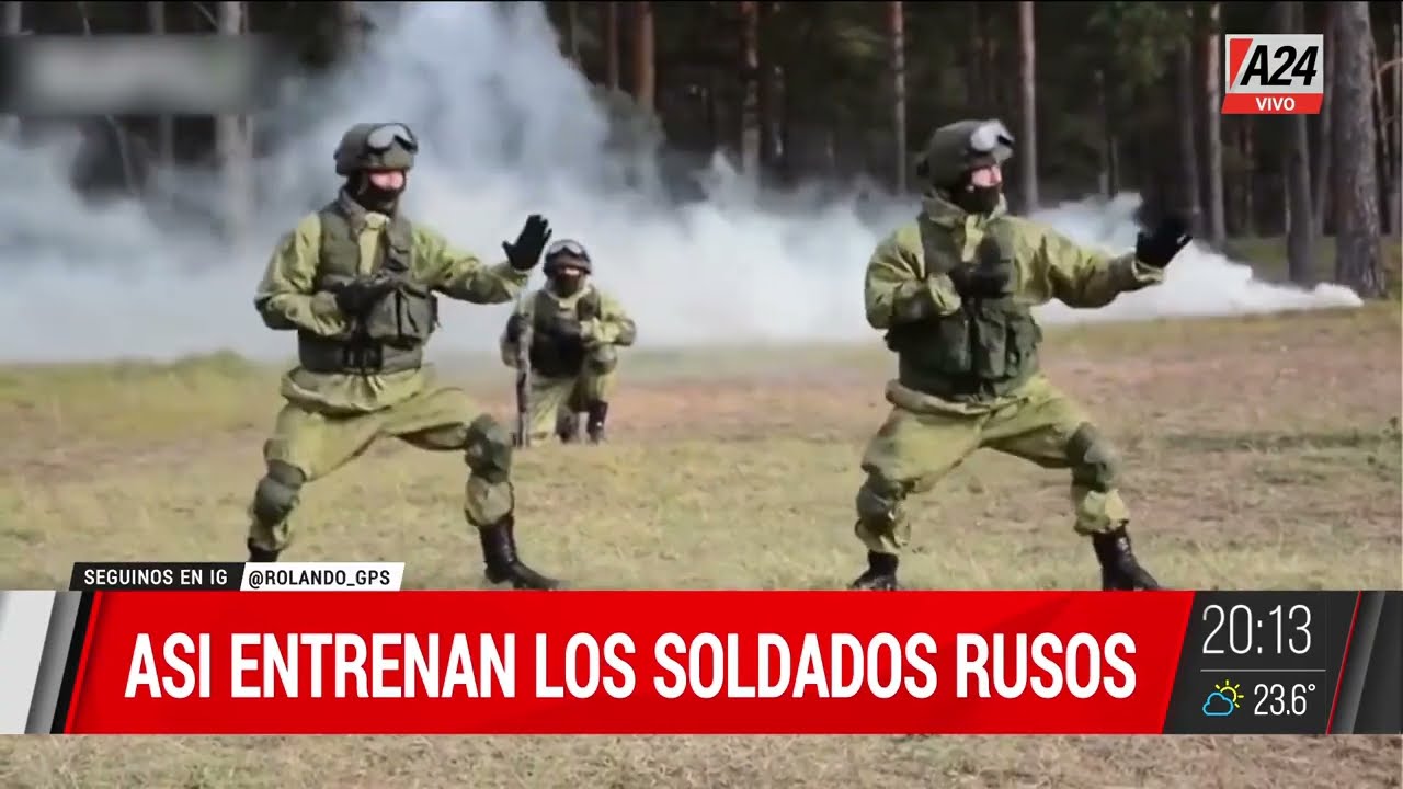 👉 Así entrenan los soldados rusos