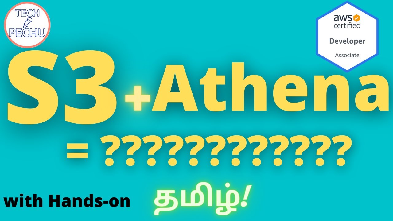என்னது S3 அ Database ஆ use பண்ணலாமா ??| AWS Athena + S3