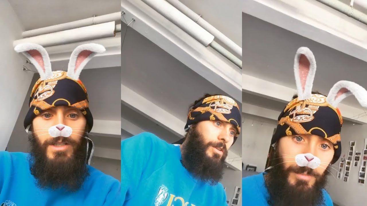 [2/2] Jared Leto | Instagram Live Stream | 13 October 2017