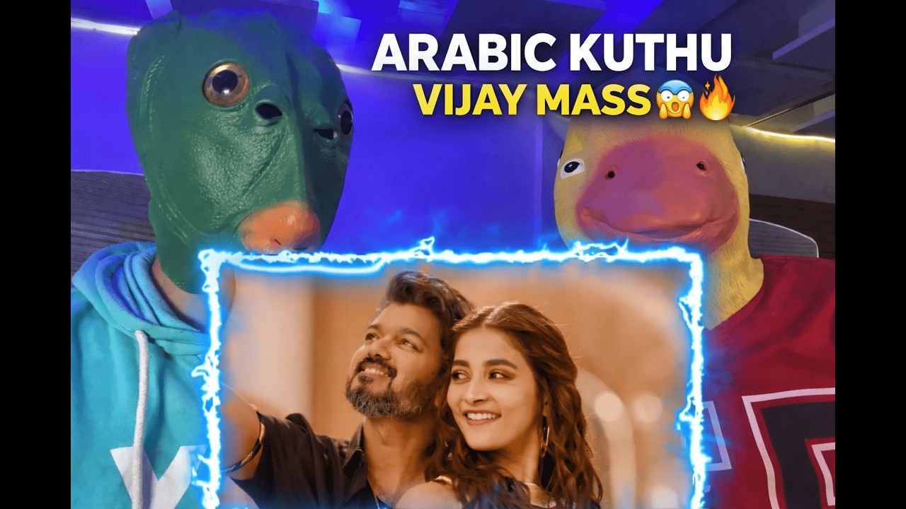 Arabic Kuthu Reaction 🔥 Thalapathy Vijay’s Swag, Dance & Aura Blew Our Minds 😱