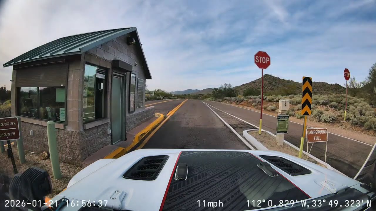 Cave Creek Regional Park Campground Maricopa County Arizona