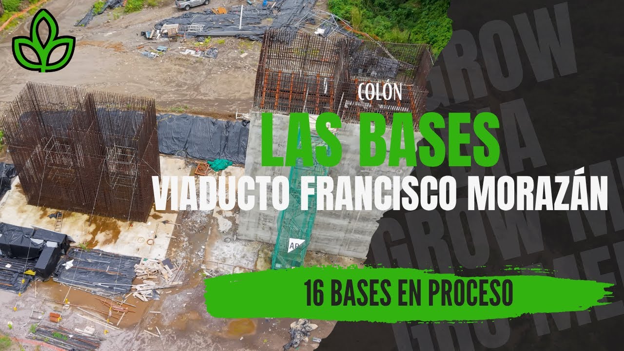 Las 16 Bases Del Viaducto Francisco Morazán Los Chorros