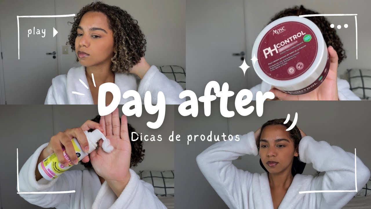 Day After Real: Como Meu Cabelo Ficou Depois do Creme da Ápice/ Dica Anti Porosidade ✨💖
