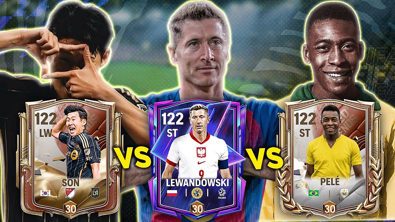Это вас удивит! СОН против ЛЕВАНДОВСКИ против ПЕЛЕ | FC Mobile