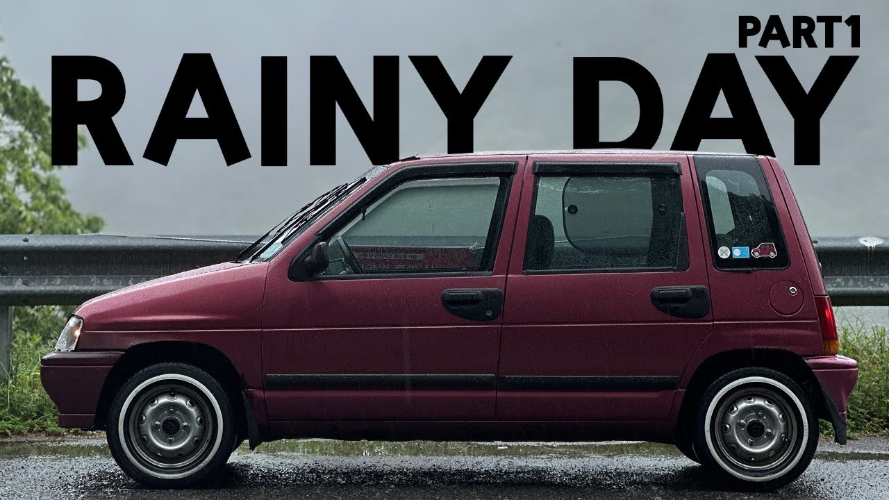 1993 대우 티코 비오는 날 드라이빙 POV - Daewoo Tico Driving POV on  Rainy Day