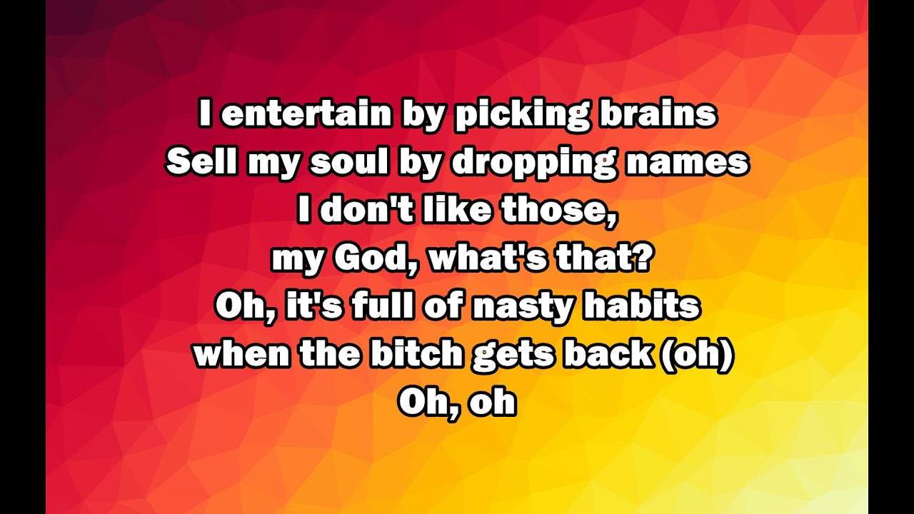 Miley Cyrus - The Bitch Is Back [ LYRICS ]