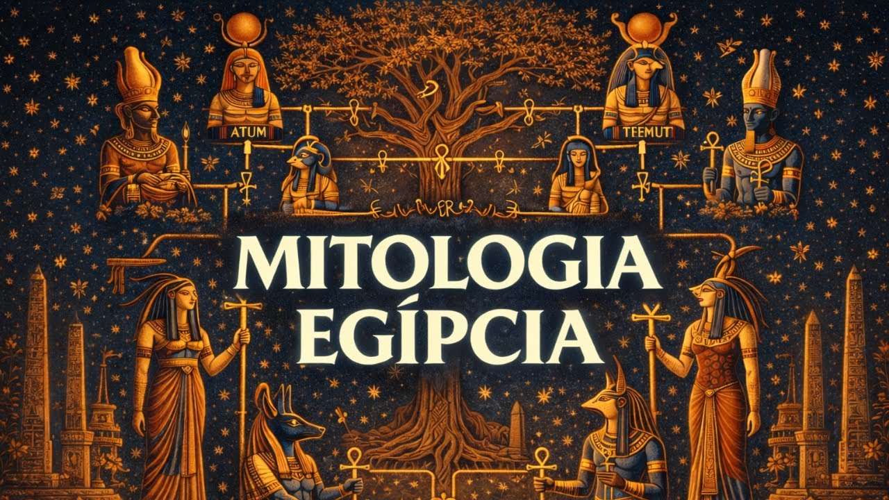 A Árvore Genealógica dos Deuses do Egito Antigo | História chata para dormir