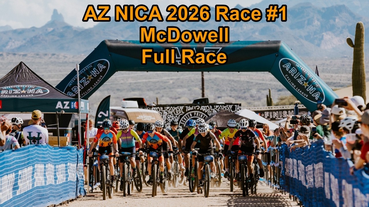 Mountain Biking in the Desert Sun What an Adventure! AZ NICA 2026 Race 1 McDowell