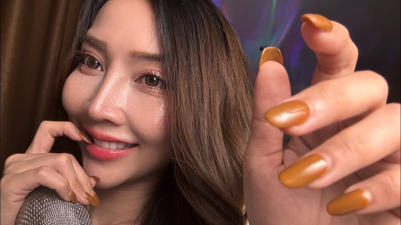 ASMR(Mouth Sounds & Hand)