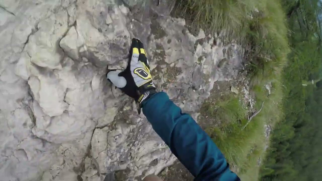 La ferrata di Les Cordes