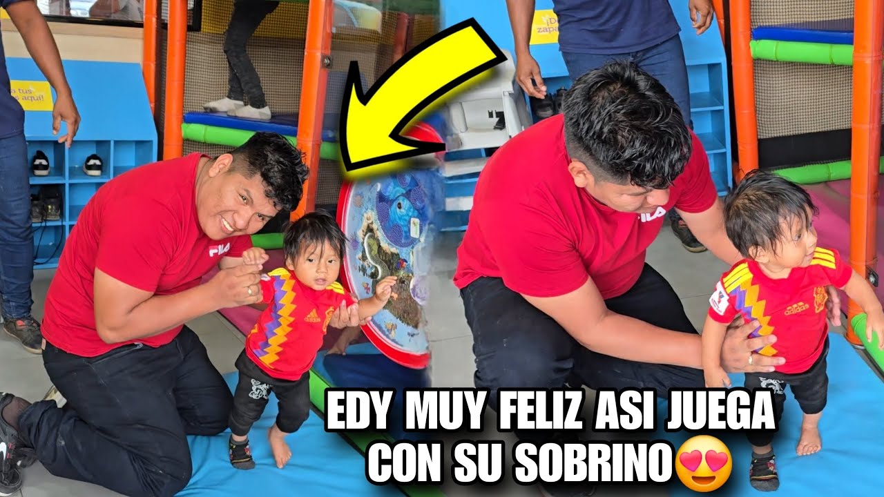 Hoy EDY Empezo a Jugar Con Su Sobrino😱Miren Como Juegan Juntos😍Tienes Que Verlo