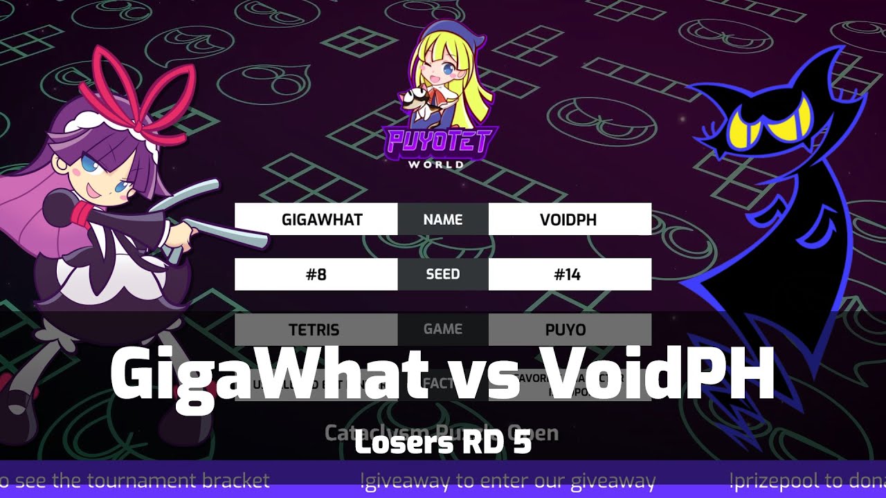 PTW Puzzle Cataclym Open - GigaWhat vs VoidPH (Losers RD 5)