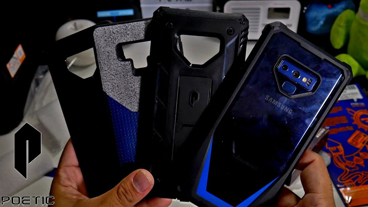 Poetic Samsung Galaxy Note 9 Collection! Revolution, Guardian, NuBuck, Karbon!