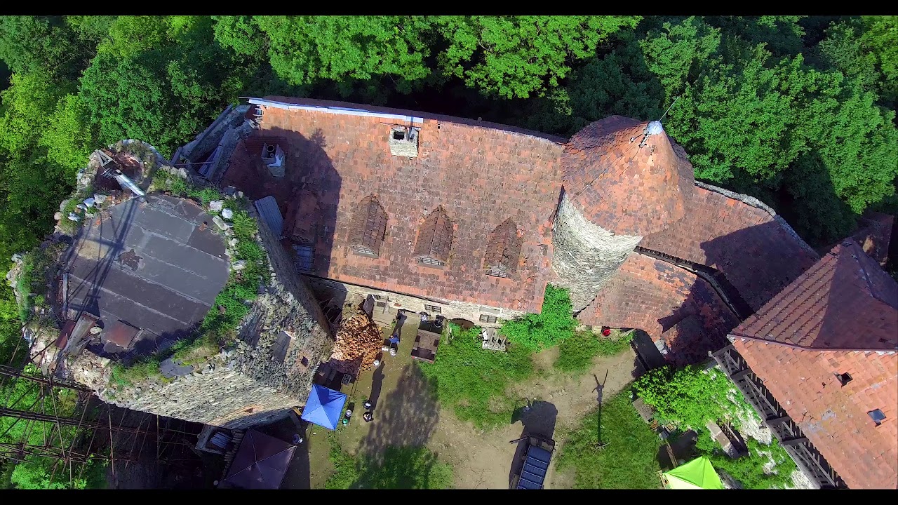 Nov&yacute; Hrad - okres Blansko - DJI Phantom 3 SE - 4K 24 FPS