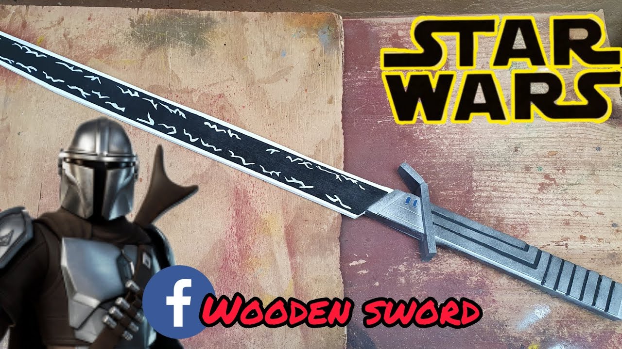 como hacer el SABLE OSCURO mandalorian |DIY PROCESO