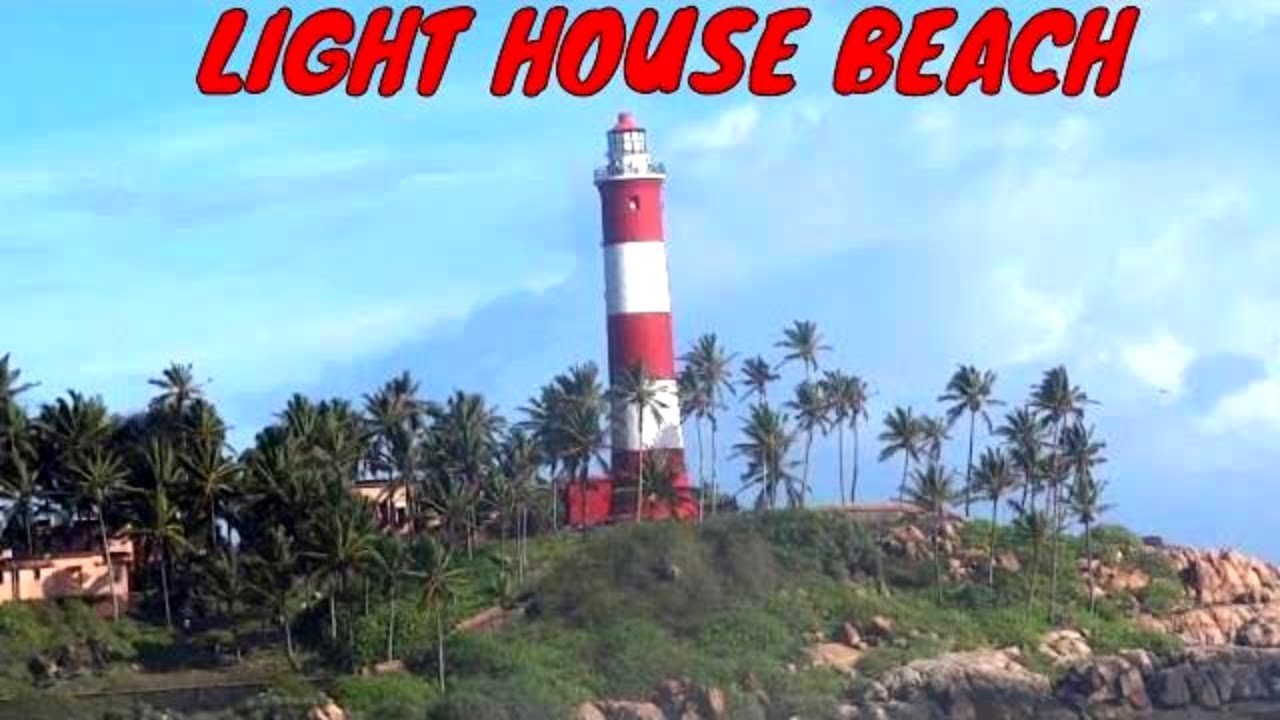 Lighthouse Beach || lighthouse beach kovalam || Kovalam Beaches- Light House Beach || Kerala Tourism