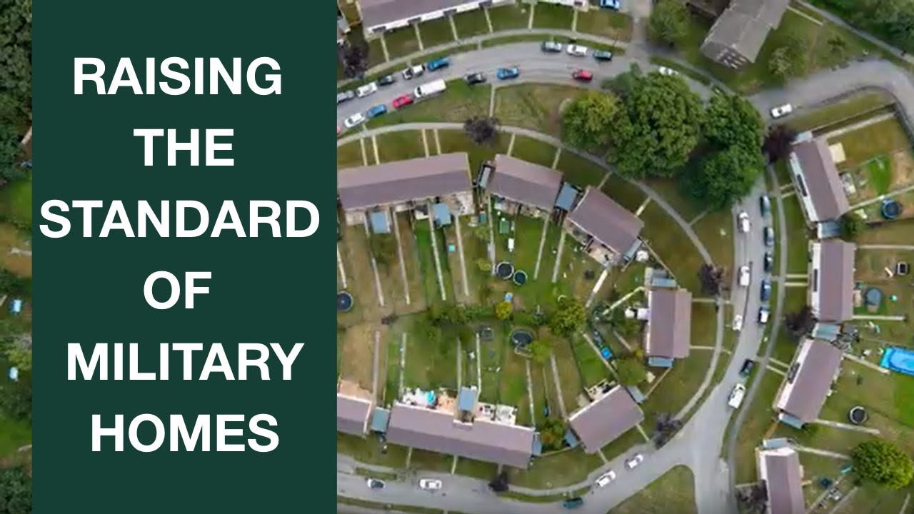 Raising the minimum standards of military homes