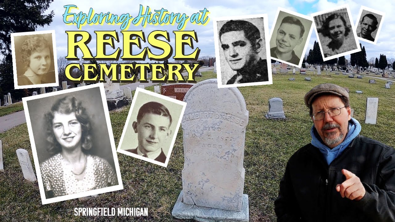 Exploring History at Reese Cemetery - Springfield, Michigan