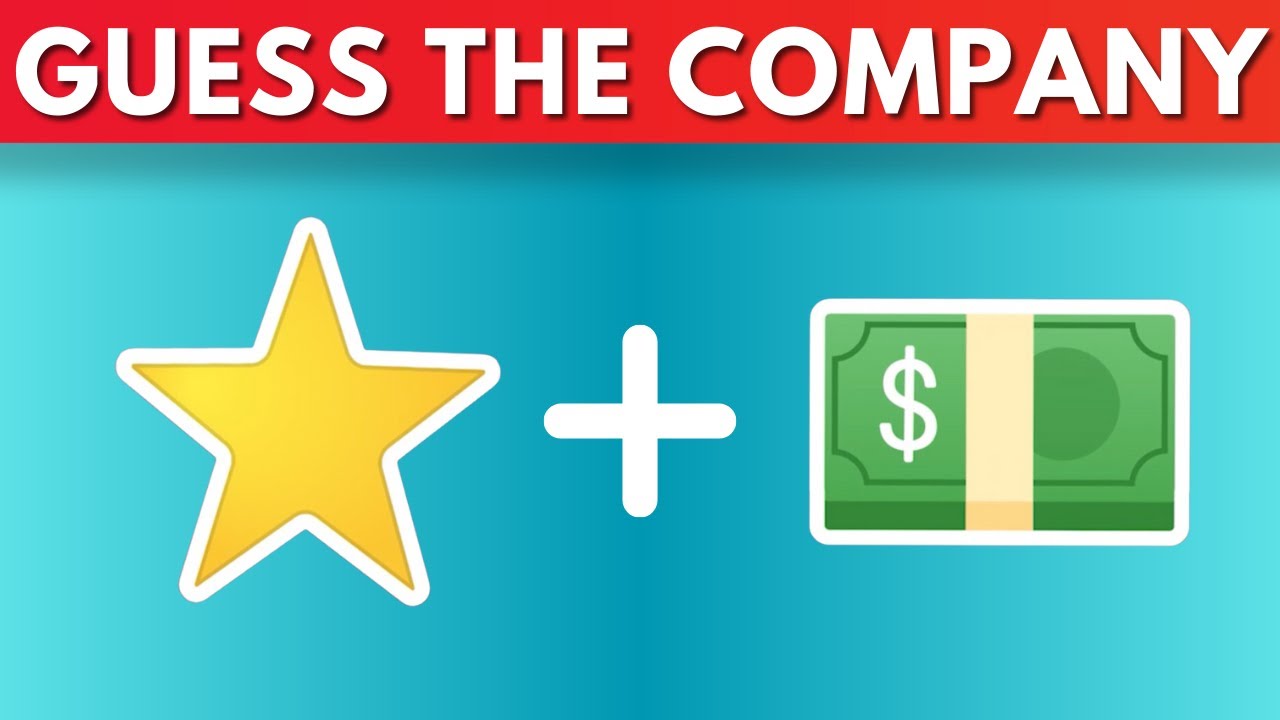 Guess The Company by Emoji Challenge | Brand Emoji Quiz 🍎🍟