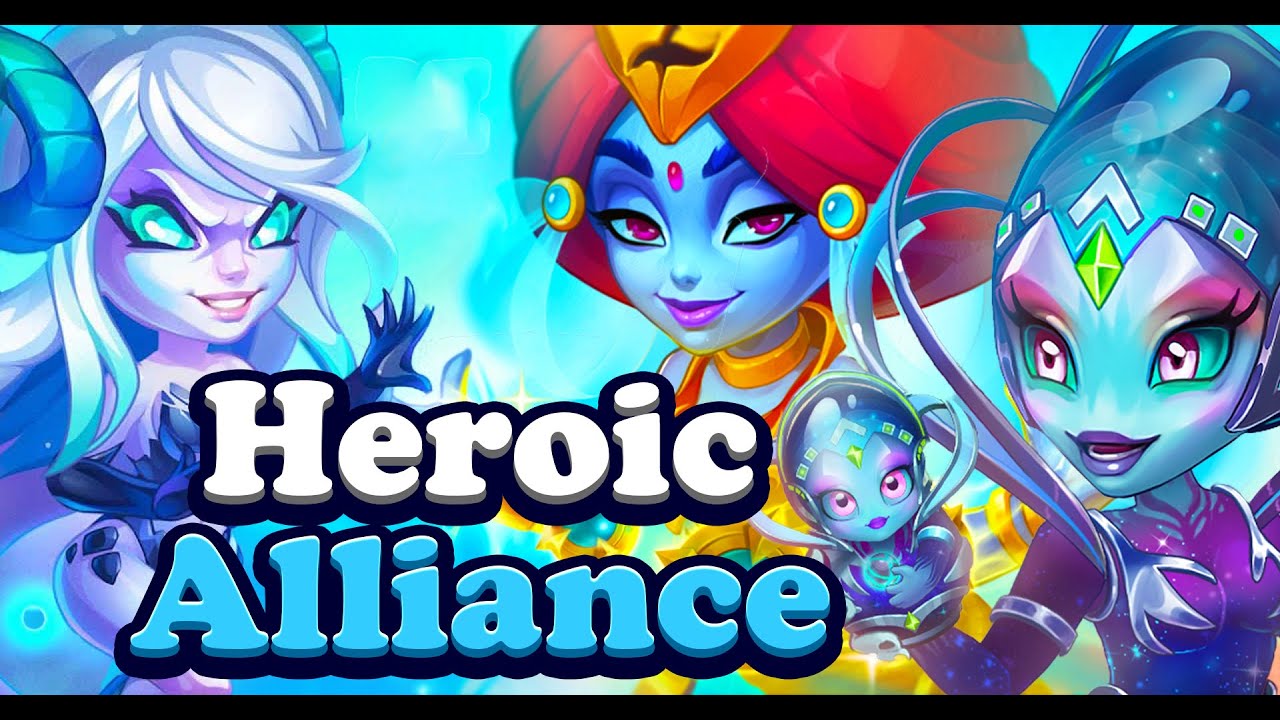 Hero Wars Amira Nebula and Polaris Synergy